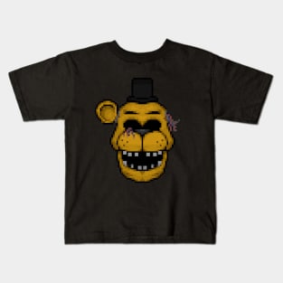 withered golden freddy Kids T-Shirt